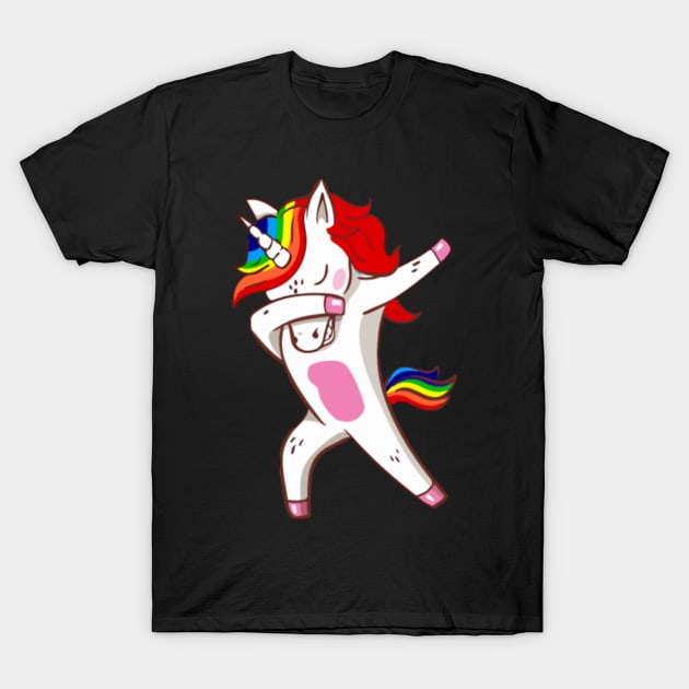 Funny Unicorn T shirt- T-Shirt by Nulian Sanchez